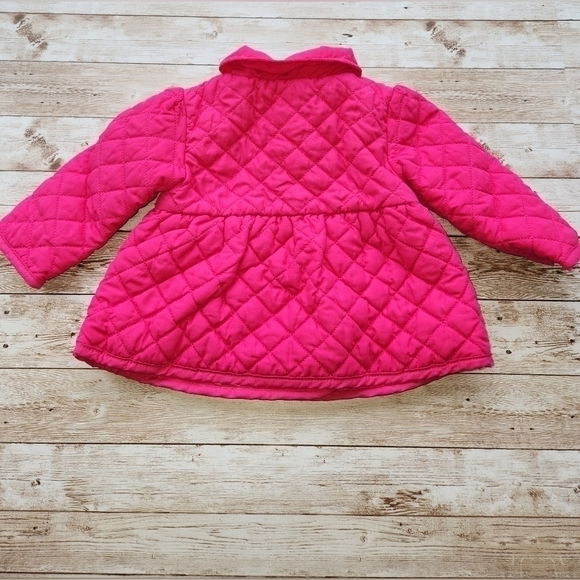 LITTLE Me quilted lined girls jacket size 12 months - Picture 2 of 6